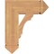 Ekena Millwork Olympic Arts & Crafts Smooth Bracket, Western Red Cedar, 5 1/2"W x 18"D x 22"H BKT06X18X22OLY03SWR - alternate 2